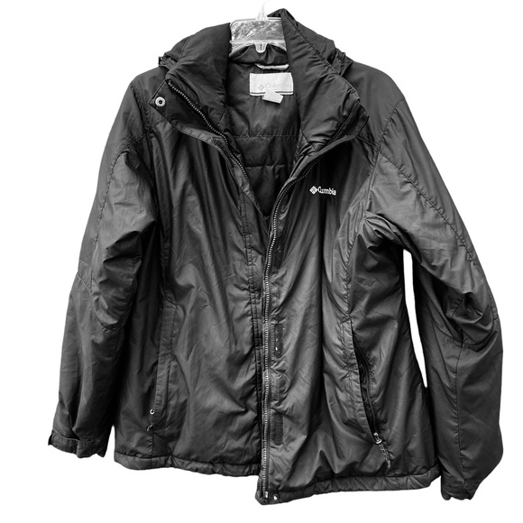 Columbia Other - Men’s Columbia Insulated Puffy Black Jacket Sz Large
